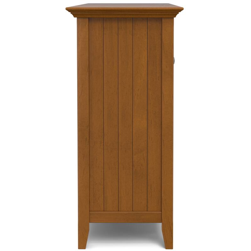 WYNDENHALL Freemont SOLID WOOD 54 inch Wide Transitional Sideboard Buffet and Wine Rack - 54 W x 17 D x 36 H