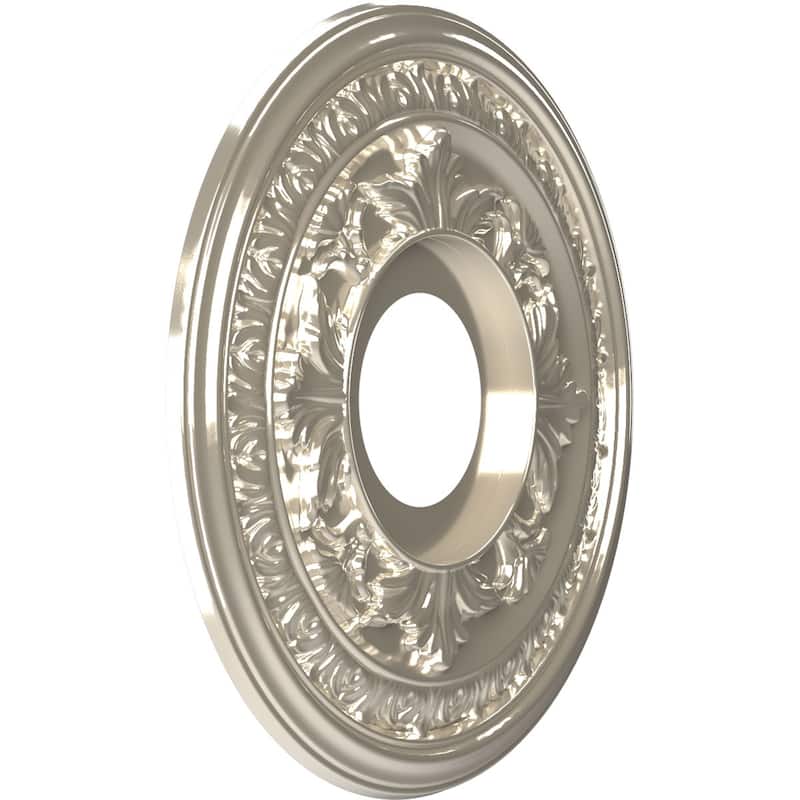 3 1/2" Inside Diameter - Baltimore Thermoformed PVC Ceiling Medallion