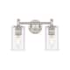 Option Satin Nickel / Clear