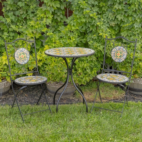 Mosaic Bistro Sets 23.5 x23.5 x29.75 Bed Bath Beyond 38278523