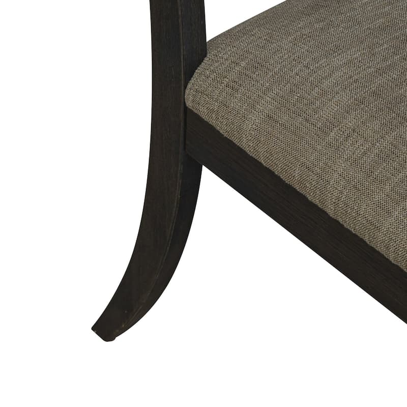 Caruso Heights Blackstone Panel Back Side Chair (Set of 2)