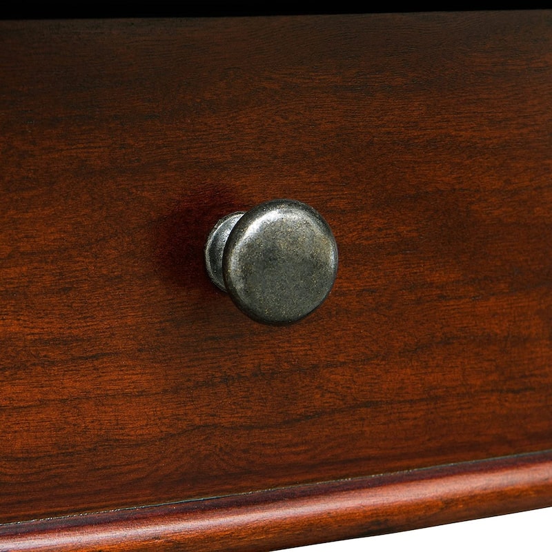 Solid Wood Coffee Table Console Table with Storage Drawer