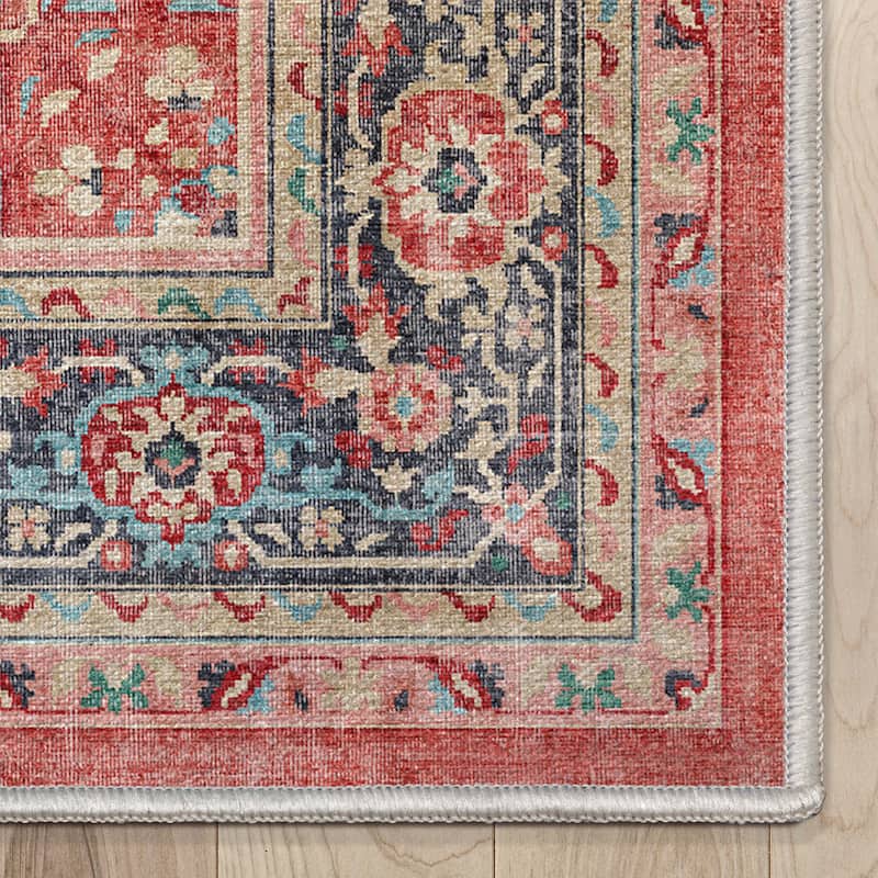 Well Woven Apollo Tirana Medallion Flat-Weave Area Rug