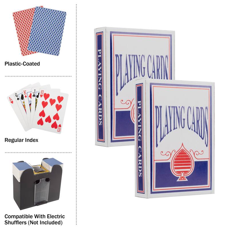 48-Inch Poker Table Top and 500 Chips Set - Foldable Topper