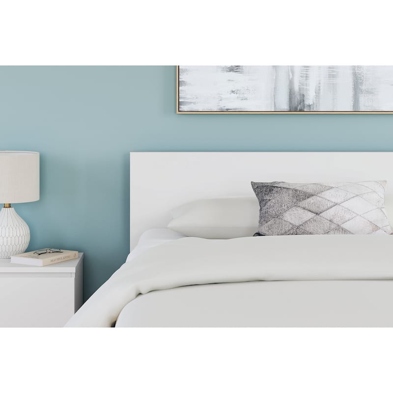 Signature Design by Ashley Onita White Panel Headboard - Queen