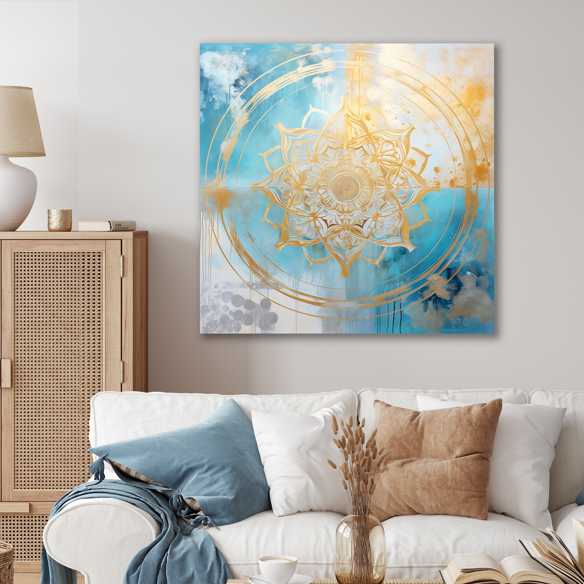 Boho mandala wall art online