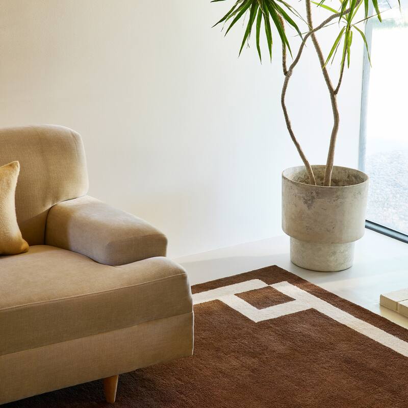 Grace Bordered Wool Area Rug