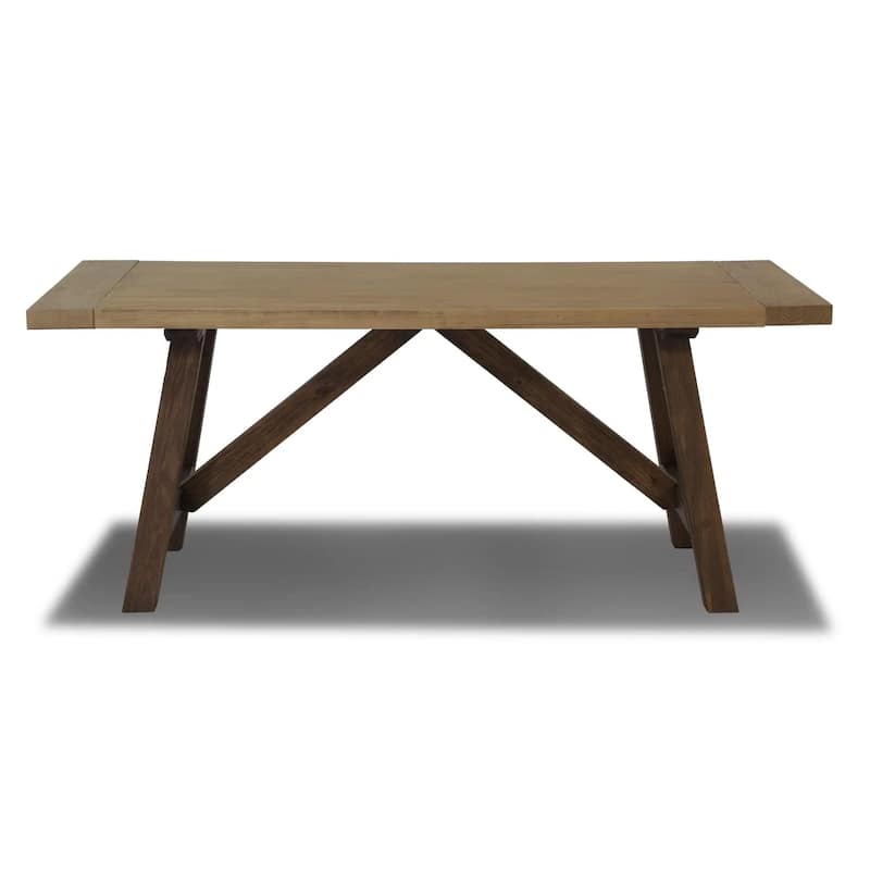 Cascais 72" Rectangular Table with Farmhouse Base