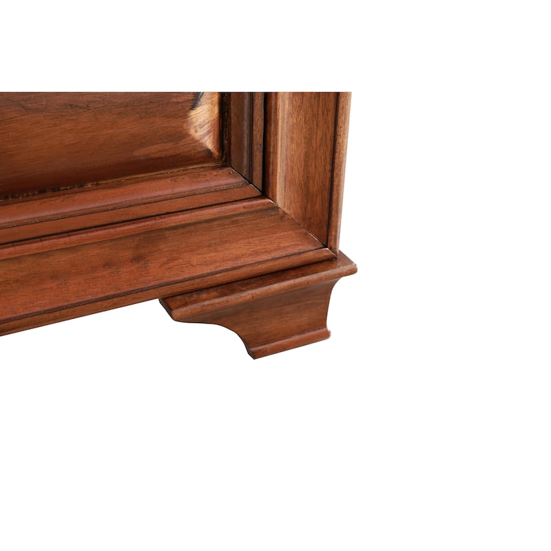 LaVita 3-drawer Wood Nightstand