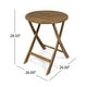 preview thumbnail 24 of 22, Hillside Outdoor Acacia Wicker Bistro Set by Christopher Knight Home - N/A