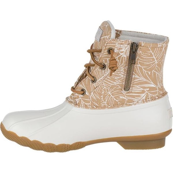 sperry saltwater duck boots ivory