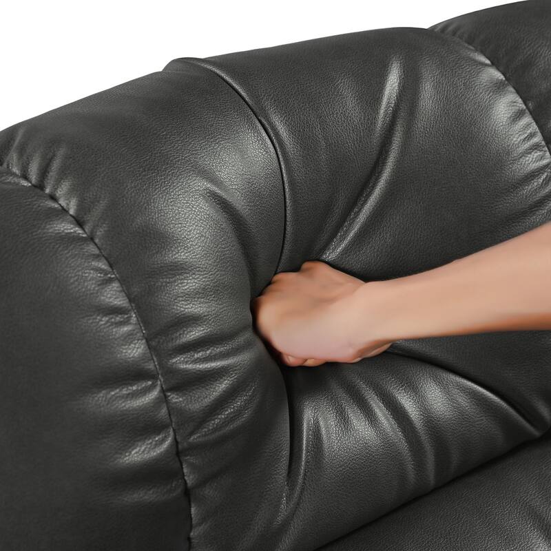Power Lift Recliner Chair with Dual OKIN Motors, Infinite Recline, Massage & Heat