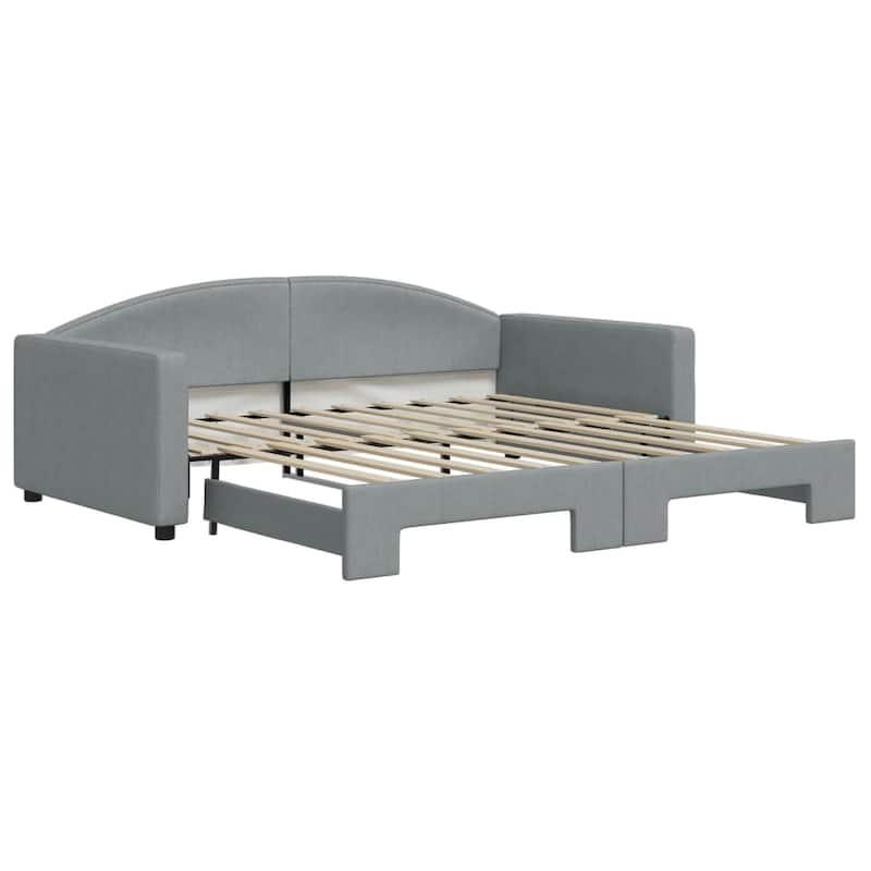 vidaXL Day Bed Upholstered Sleeper Sofa Bed for Bedroom Living Room Fabric
