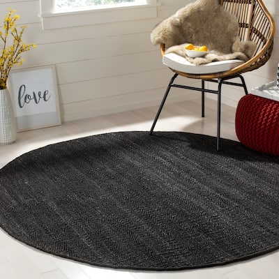 SAFAVIEH Handmade Natural Fiber Leteke Jute Fringe Rug