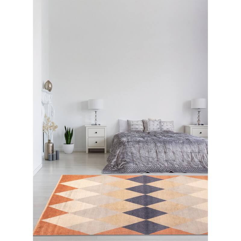 ECARPETGALLERY Hand-knotted Pak Finest Marrakesh Copper Wool Rug - 10'1 x 14'0