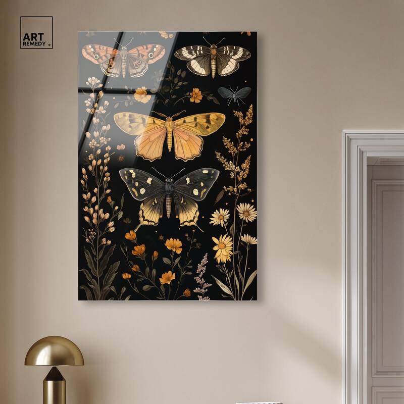 Winged Visitors II Acrylic by Art Remedy, Ready to Hang