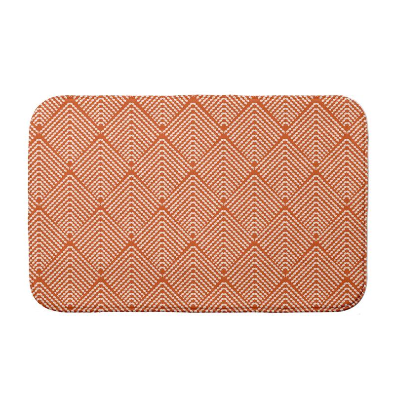 Lifeflor Bath Mat - 21 x 34 - Orange