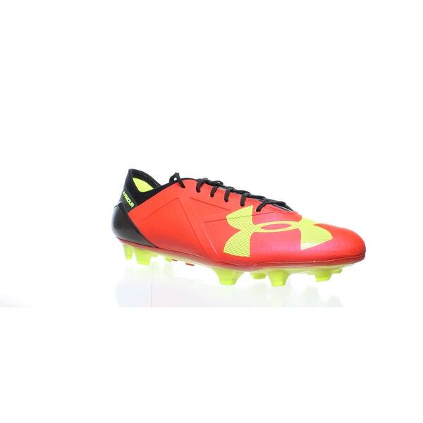 Shop Under Armour Mens Spotlight Fg Red Football Cleats Size 12