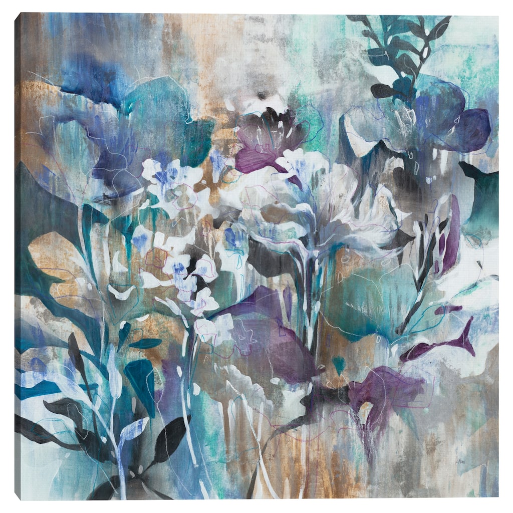 Periwinkle Crush by K. Nari Canvas Art Print