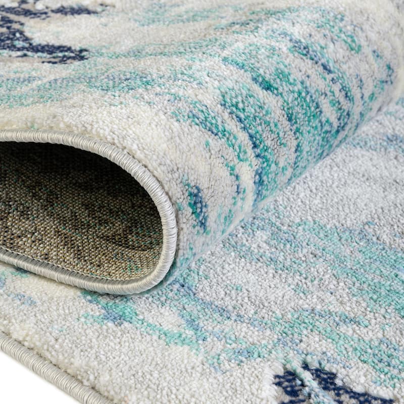 Country & Floral Pledouis Collection Area Rug