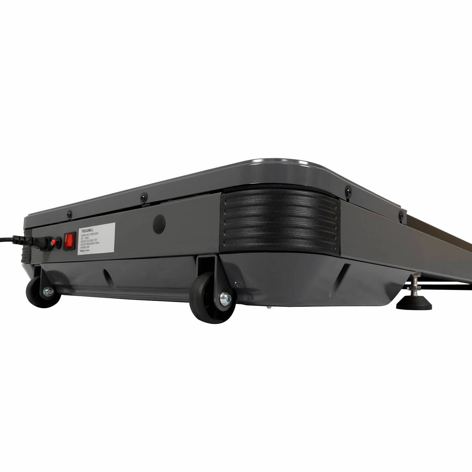 Happy Living Under Desk Electric Treadmill Black