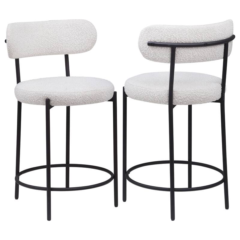 Viola Bar Chair (Set Of 2) - Cream - Counter Height