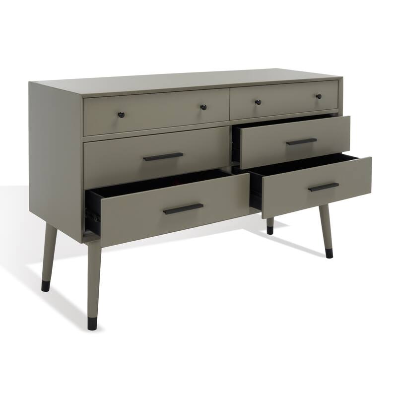 SAFAVIEH Couture Zack 6-Drawer Wood Dresser