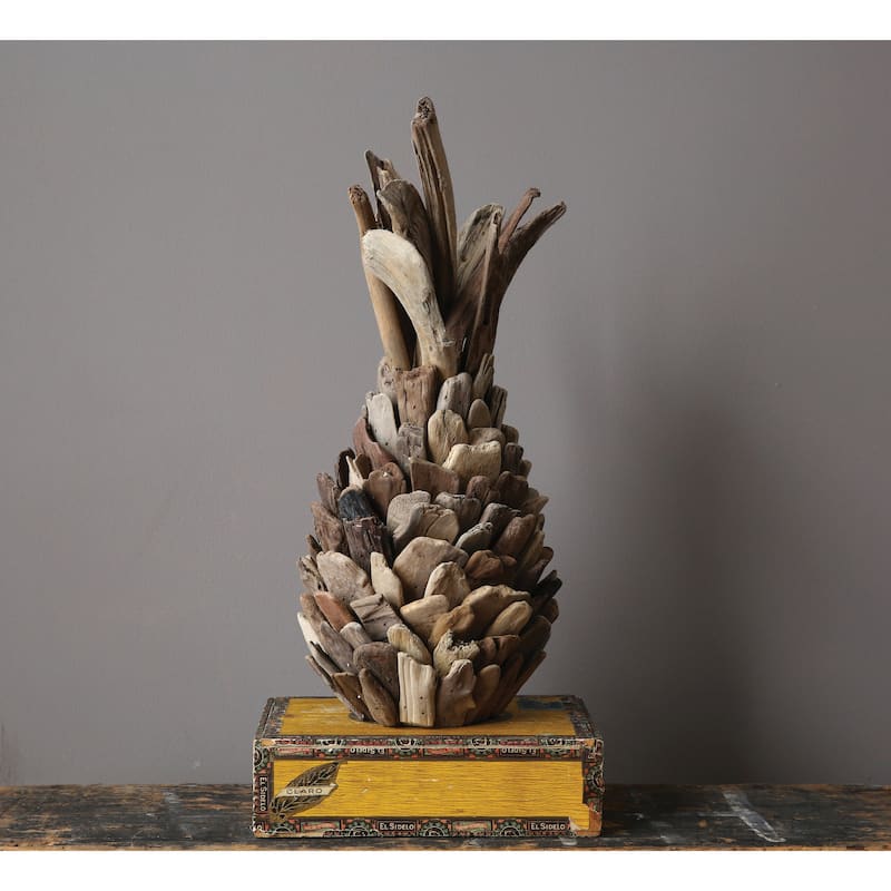 Decorative Driftwood Pineapple