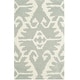 preview thumbnail 77 of 147, SAFAVIEH Handmade Wyndham Zvonka Modern Wool Rug 2' x 3' - Grey/Ivory - Rectangle