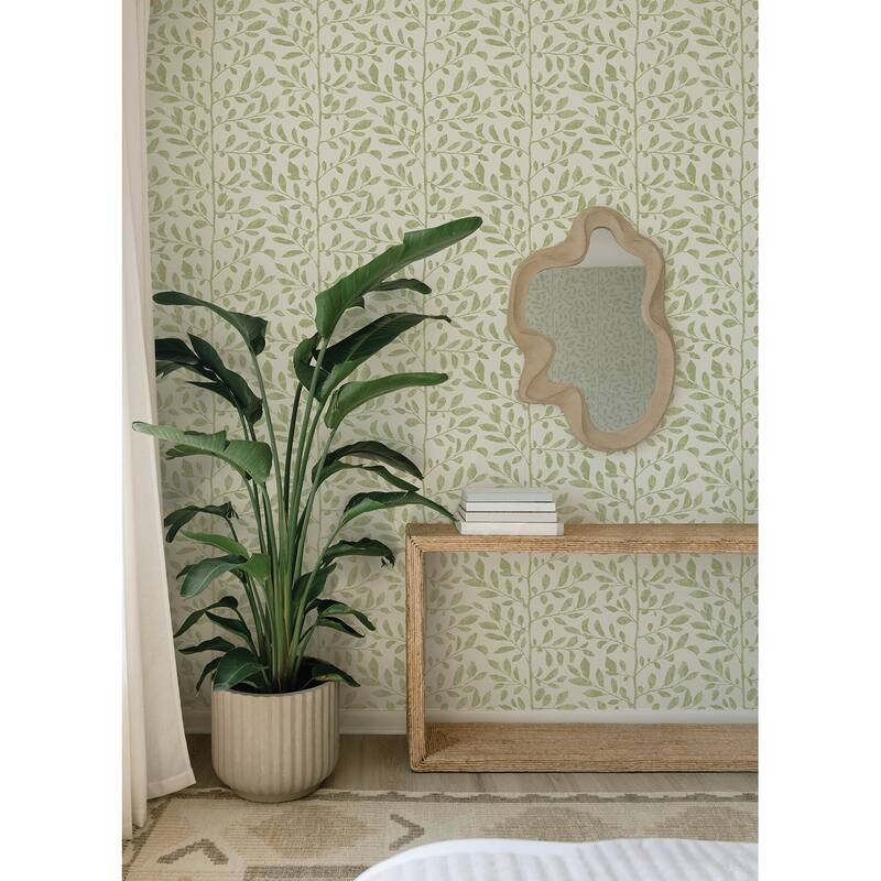 A-Street Prints Sagecrest Sage Sapling Wallpaper