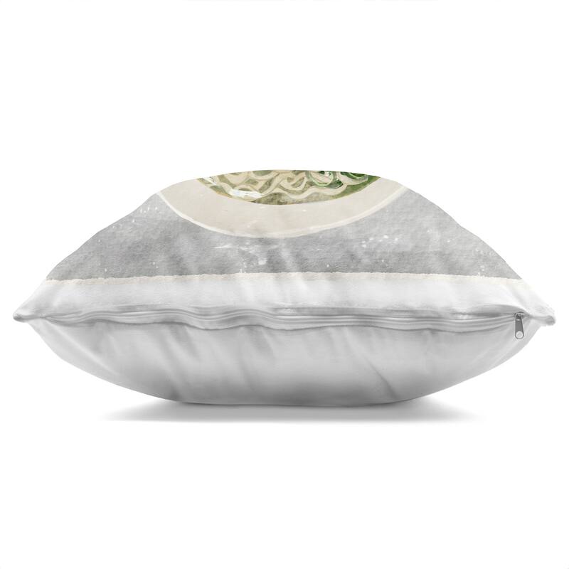 Stupell Tasty Bowl of Ramen Decorative Printed Throw Pillow Design by Juliet Rose Philips