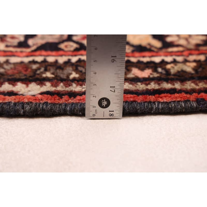 ECARPETGALLERY Hand-knotted Anadol Red Wool Rug - 3'10 x 14'3