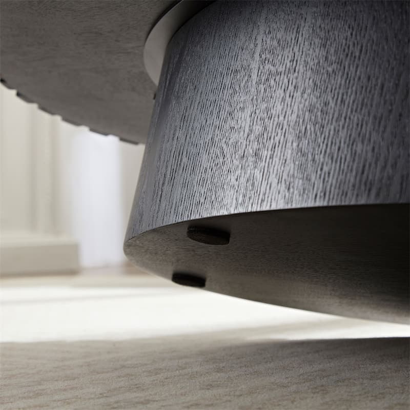 Coffee Table with Sturdy Pedestal for Living Room