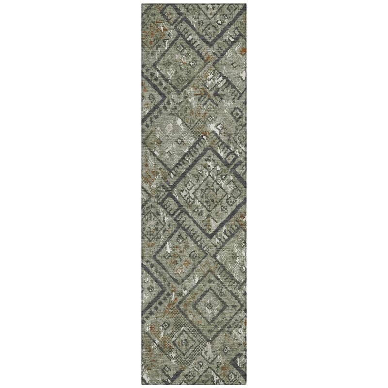 Machine Washable Indoor/ Outdoor Global Andes Chantille Rug