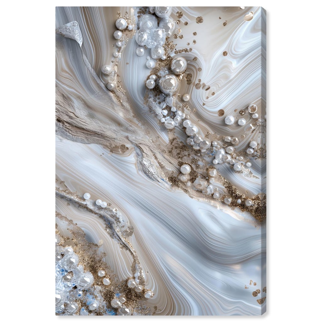 Effervescent Earth Canvas by Art Remedy, Gallery Wrapped