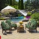 preview thumbnail 16 of 43, Arden Selections 24-inch Outdoor Solid Color Deep Seat Cushion Set