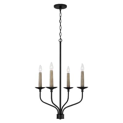 Wilder 4-Light Chandelier - 21.50"W x 30.50"H