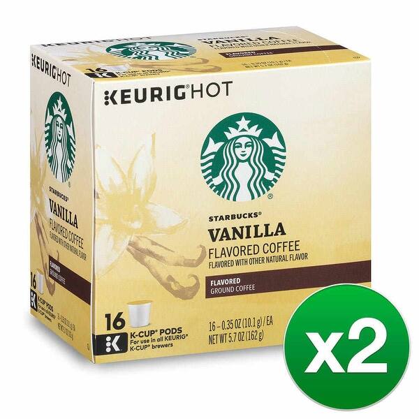 Shop Starbucks Vanilla Coffee Keurig K Cup 32 Count Overstock 27422825