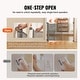 preview thumbnail 68 of 94, Mesh Foldable Wide Retractable Baby Gate Suitable for Playrooms Kitchens Or Hallways