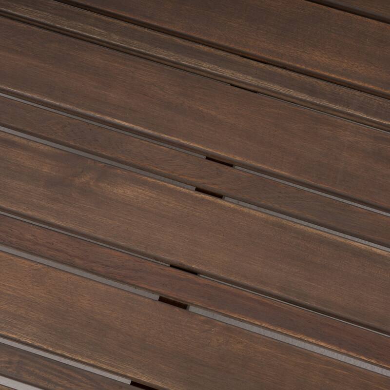 Oana Acacia Wood Outdoor Coffee Table by Christopher Knight Home