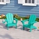 preview thumbnail 62 of 73, Laguna Kids Outdoor Poly Adirondack Chair with Cup Holder (Set of 2)