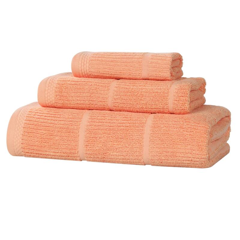 Superior Milo Smart Twist Viscose Cotton Blend 3 Piece Towel Set