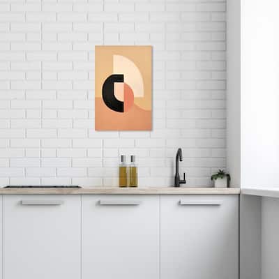Wynwood Studio Canvas Abstract Vintage clothes iron Brown and Beige Modern & Contemporary Wall Art Canvas Print