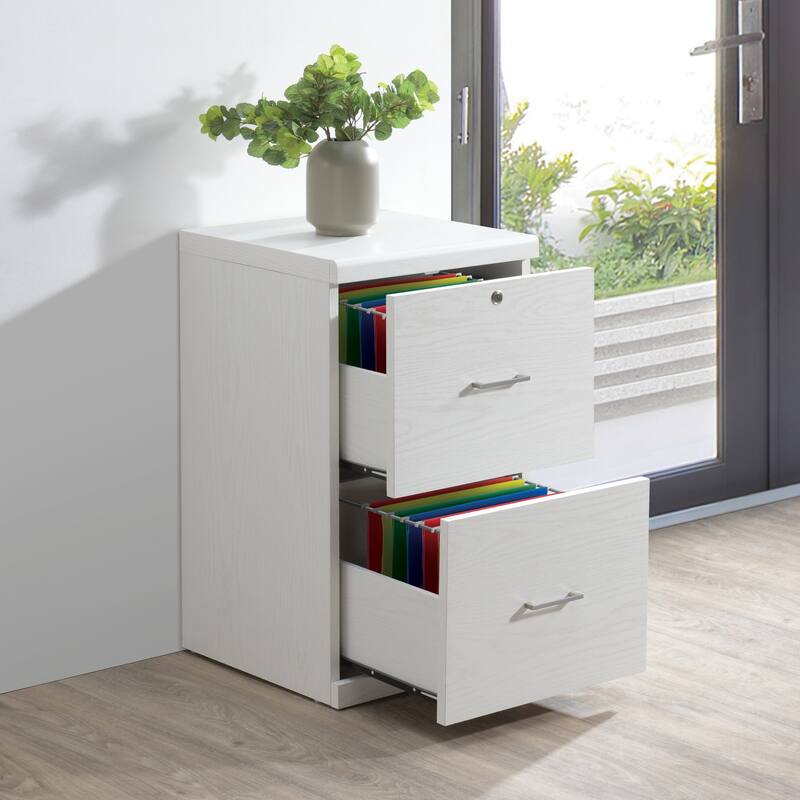 Alpine Vertical File - White