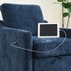 preview thumbnail 7 of 20, GDFStudio - Swivel Chenille Arm Accent Chair
