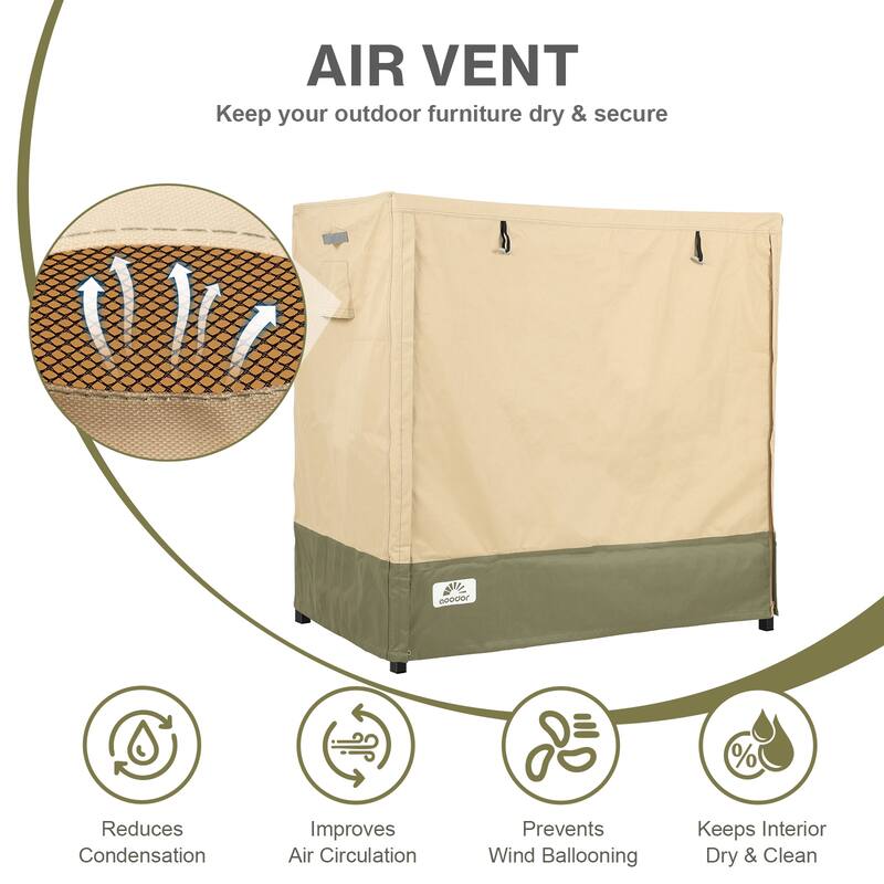 Aoodor Heavy Duty Firewood Rack Cover