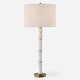 preview thumbnail 1 of 6, Uttermost Unify Alabaster Table Lamp - 32.25'' H X 14'' W X 14'' D