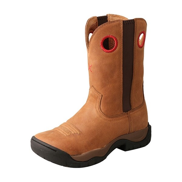 tan leather boots womens