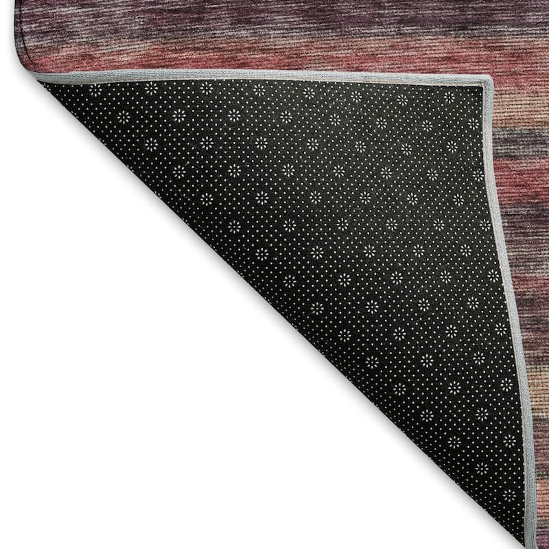 Premium Washable Super Soft Ombre Stripes Mayfield Rug