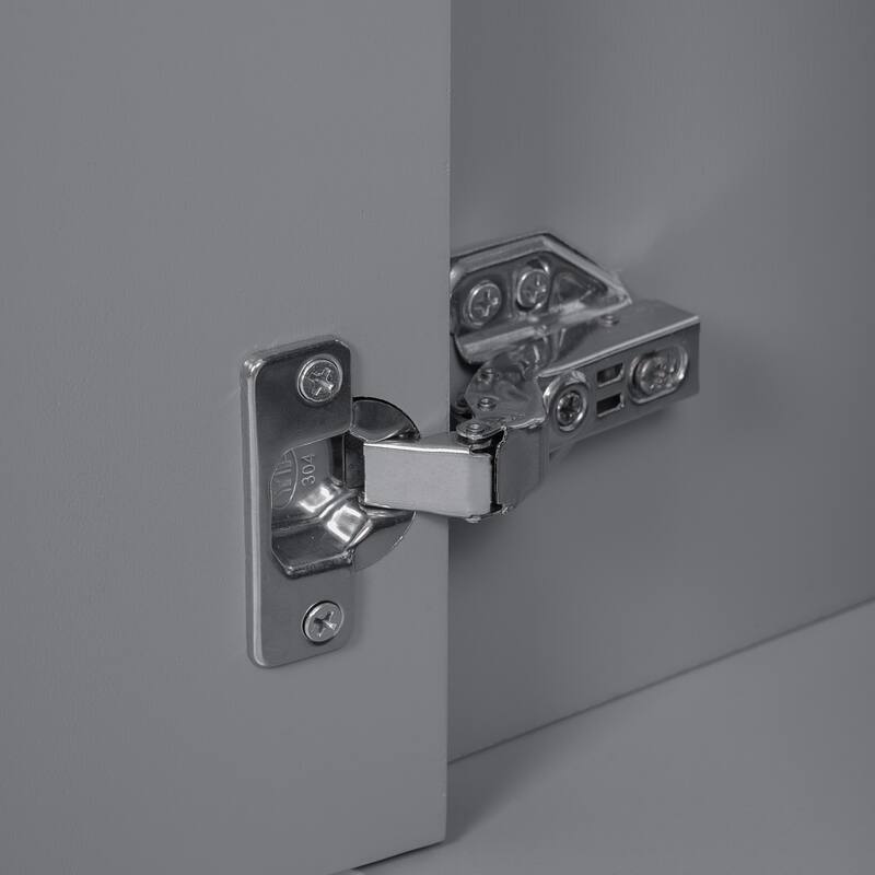 Bathroom Vanity with Sink, Freestanding Vanities Cabinet, Bathroom Cabinet with Soft-Close Doors, Adjustable Shelf & 3 Drawers